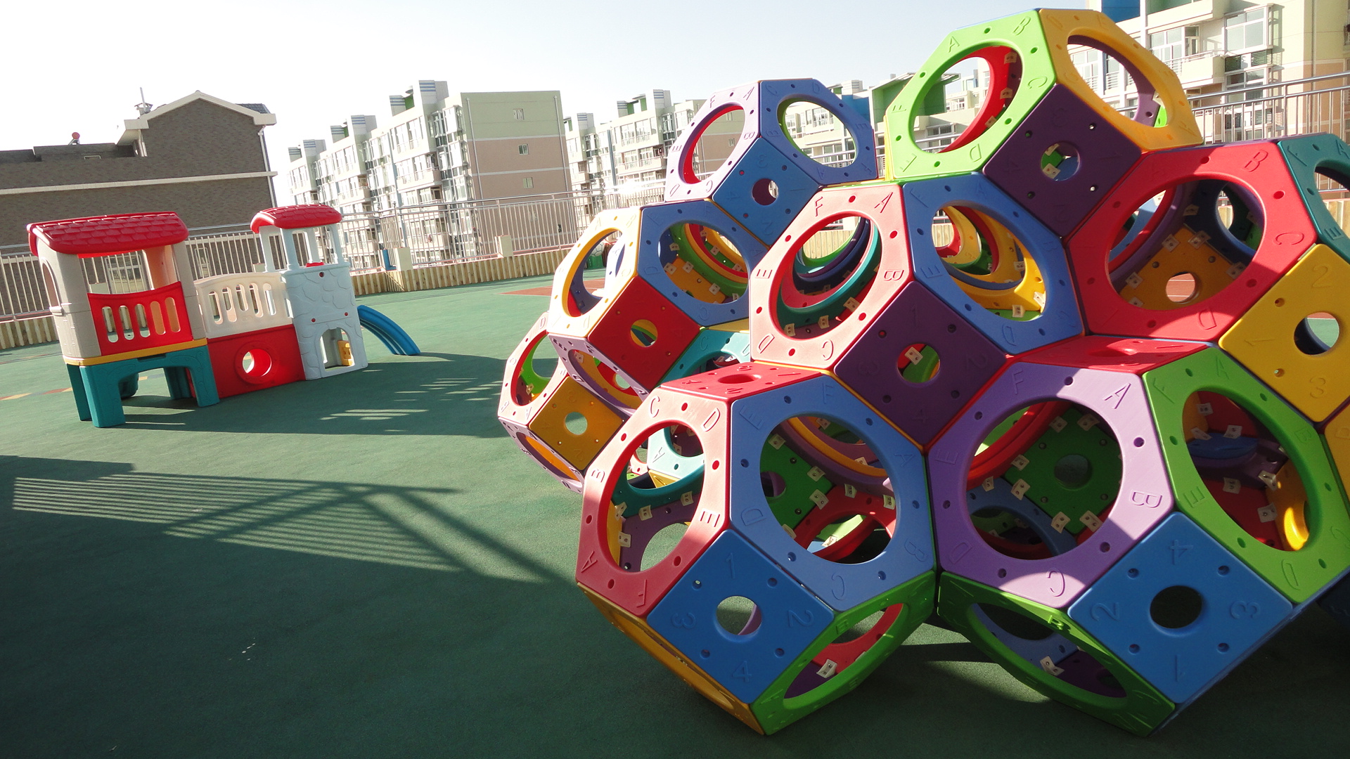 幼兒園外活動(dòng)場地效果圖